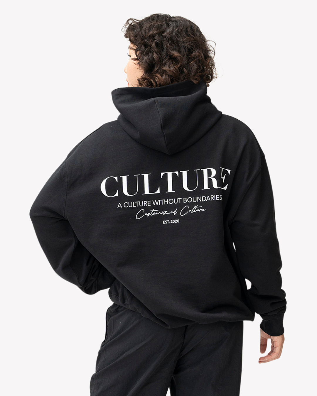 Culture Hoodie Black | Customized Culture