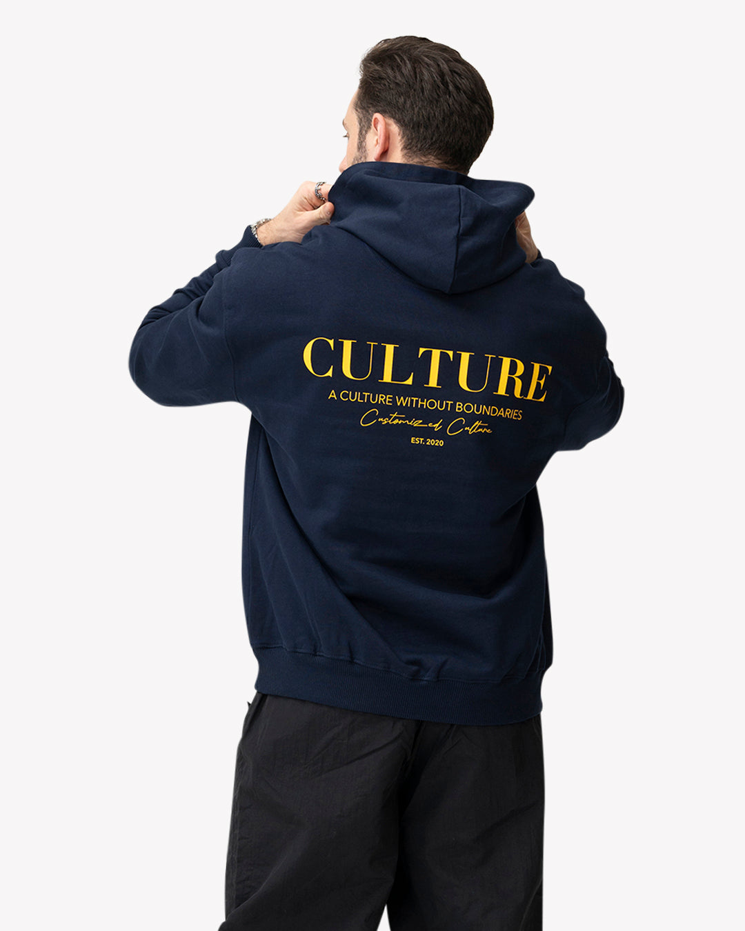 Culture Hoodie Navy | Customized Culture