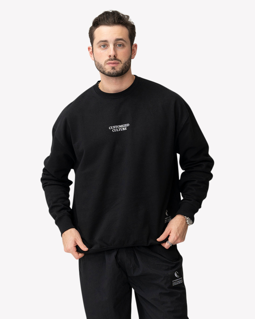 Culture Sweater Black | Customized Culture