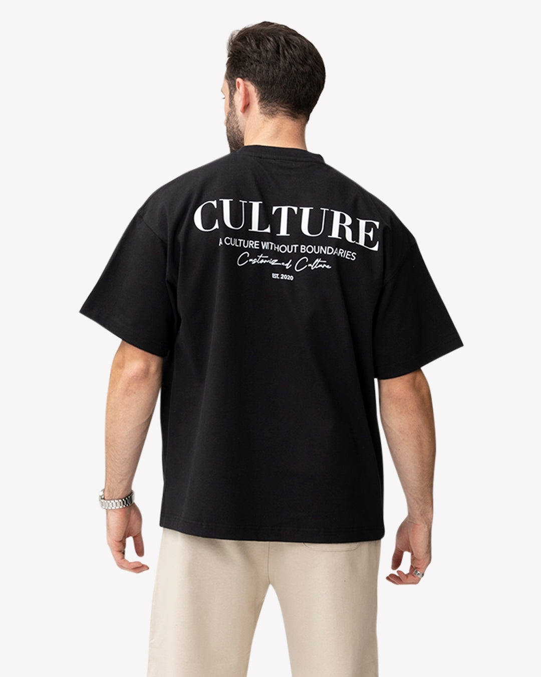 Culture T-Shirt Black | Customized Culture