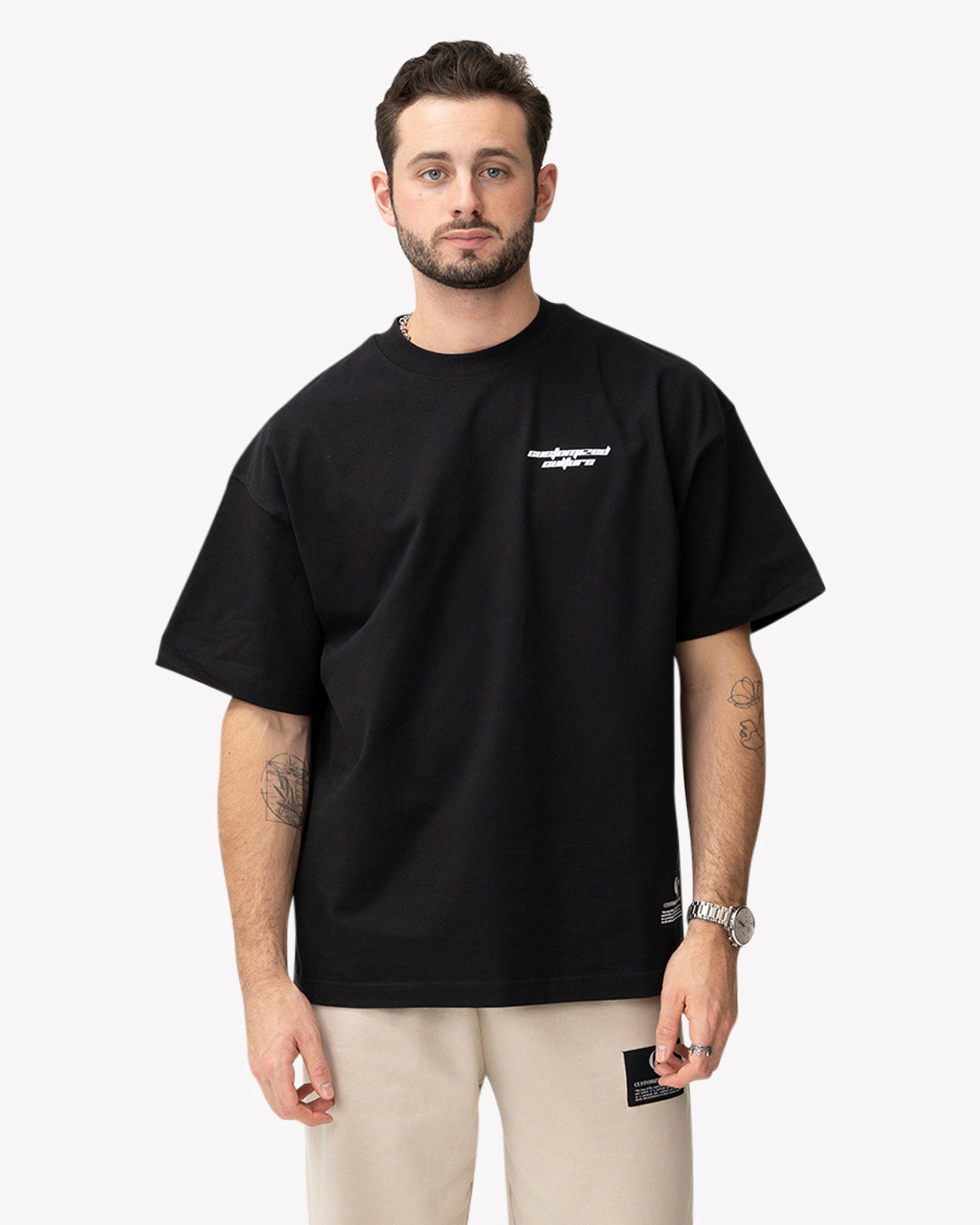 Sensitive Content T-Shirt Black | Customized Culture