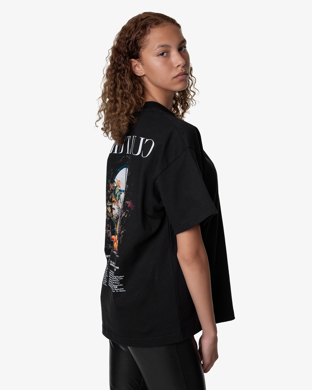 Customized Culture black rave outfit t-shirt