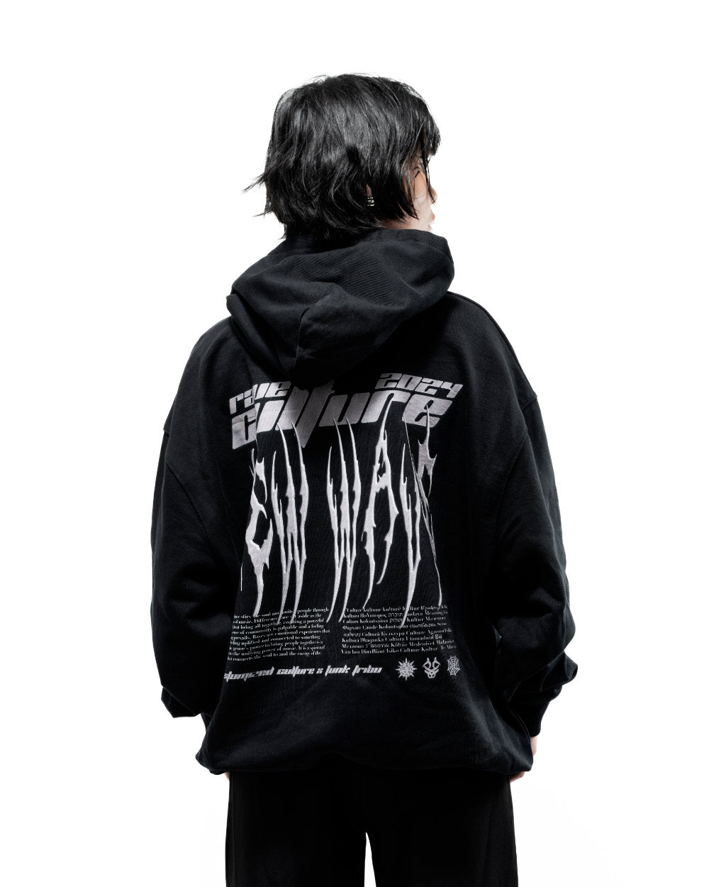 CC x Funk Tribu New Wave Hoodie Chrome