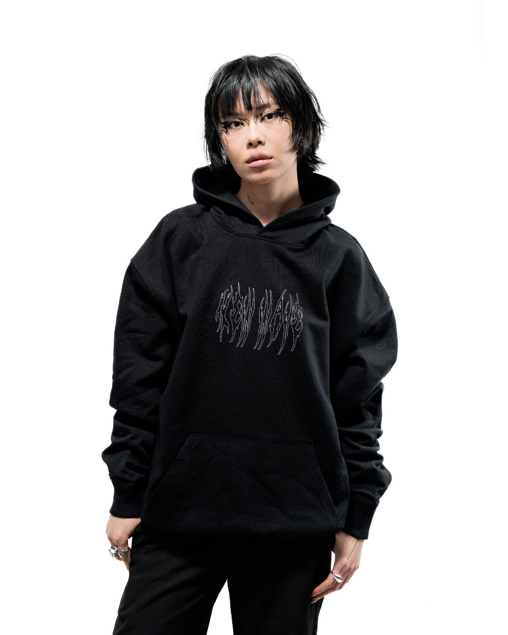 CC x Funk Tribu New Wave Hoodie Chrome