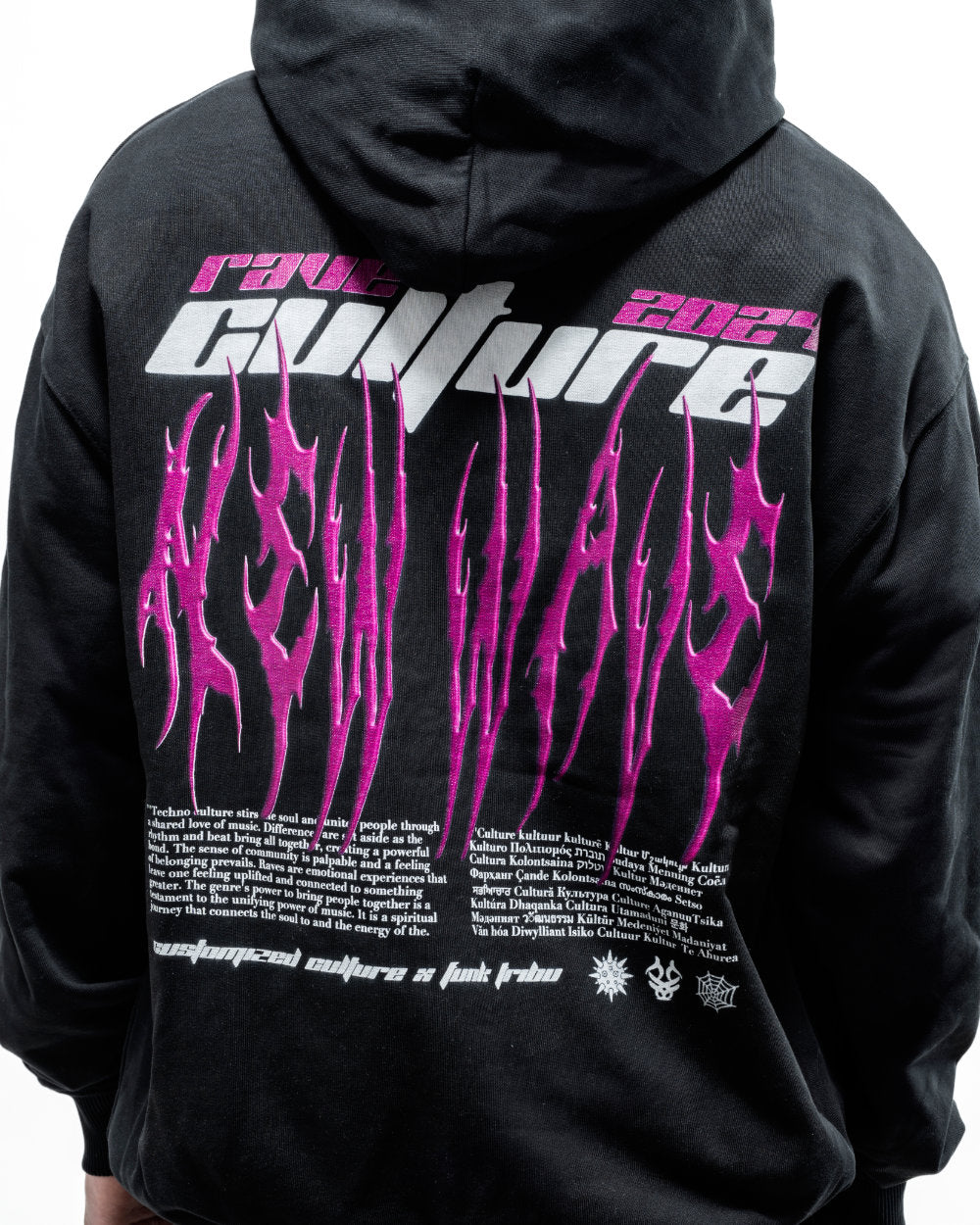 CC x Funk Tribu New Wave Hoodie Purple