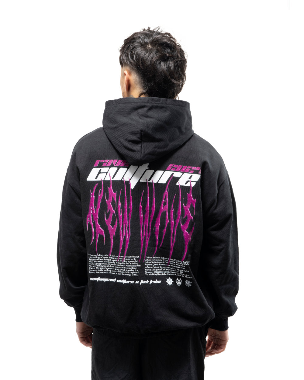 CC x Funk Tribu New Wave Hoodie Purple