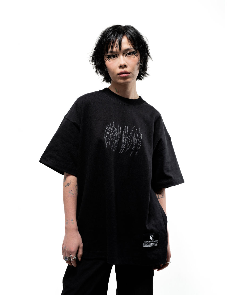 CC x Funk Tribu New Wave T-Shirt Chrome customized culture