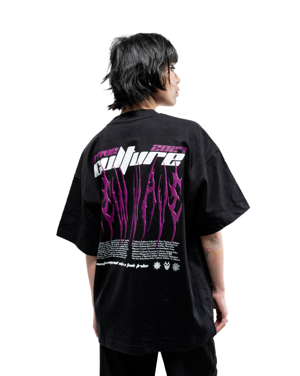 CC x Funk Tribu New Wave T-Shirt Purple