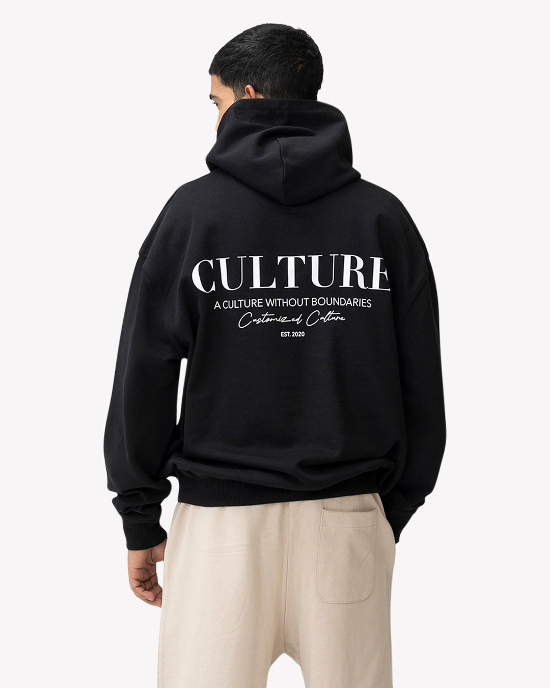 Culture Hoodie Black | Customized Culture