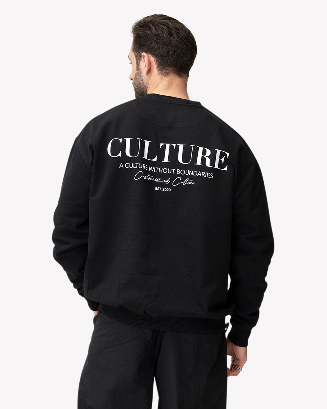 Culture Sweater Black | Customized Culture