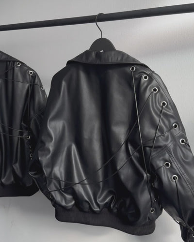 Leather Bomber Studs